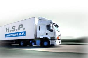 H.S.P. Fasteners truck